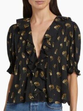 Doen Henri Top size S in Buttercup